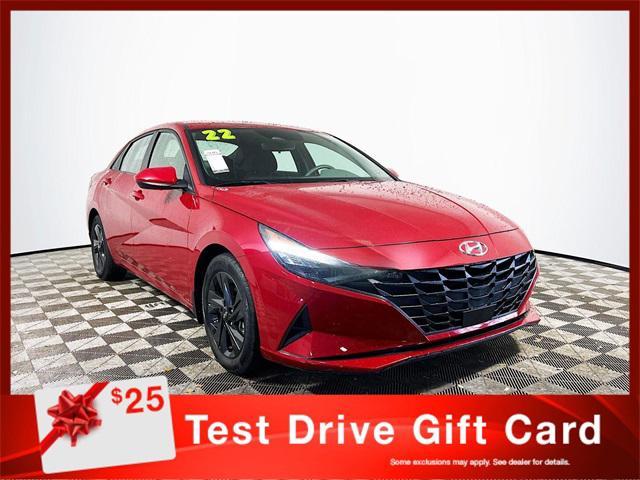 used 2022 Hyundai Elantra car, priced at $18,807