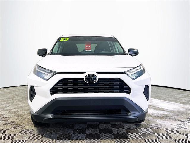 used 2023 Toyota RAV4 car, priced at $25,394