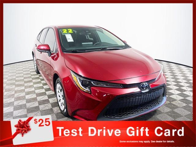 used 2022 Toyota Corolla car, priced at $17,277