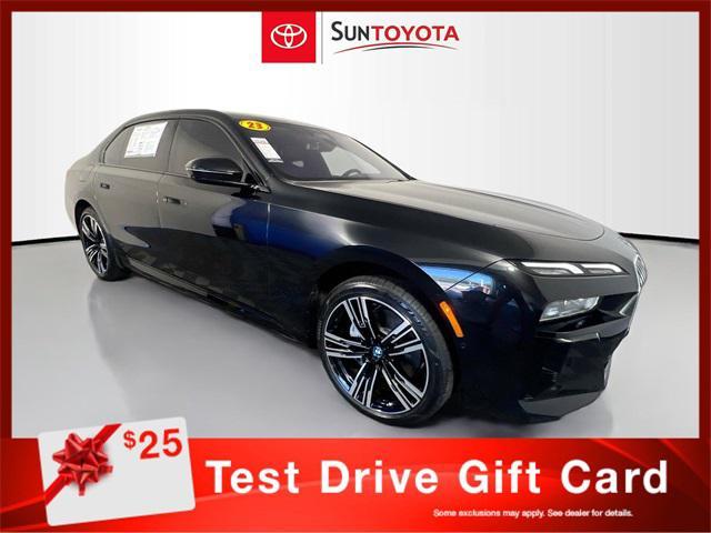 used 2023 BMW i7 car, priced at $64,180