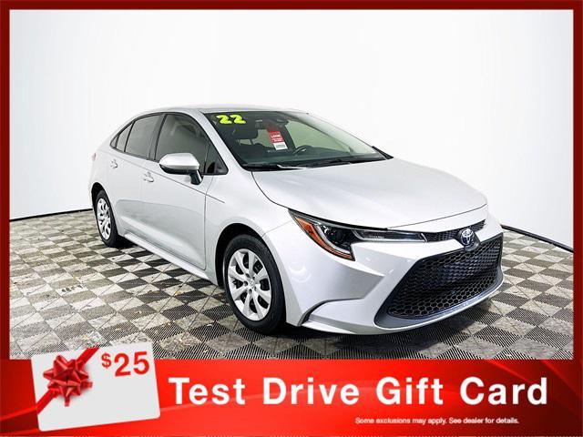 used 2022 Toyota Corolla car, priced at $15,194