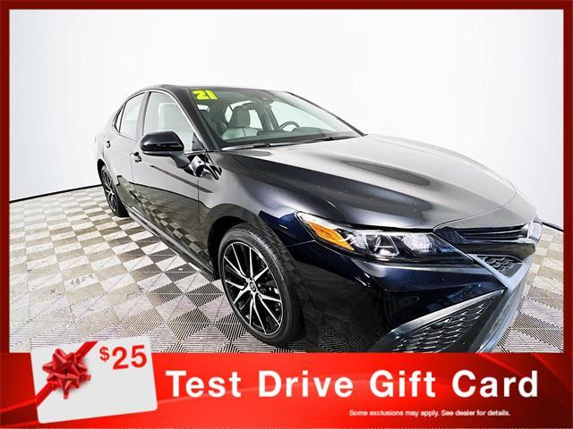 used 2021 Toyota Camry car, priced at $22,883