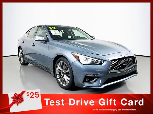 used 2019 INFINITI Q50 car, priced at $16,352