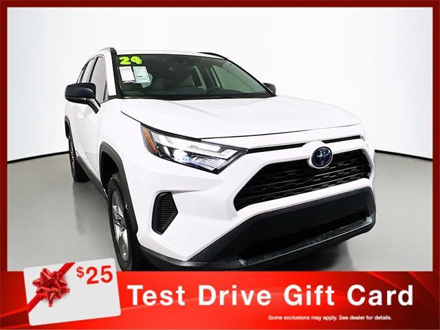 used 2024 Toyota RAV4 Hybrid car, priced at $30,324