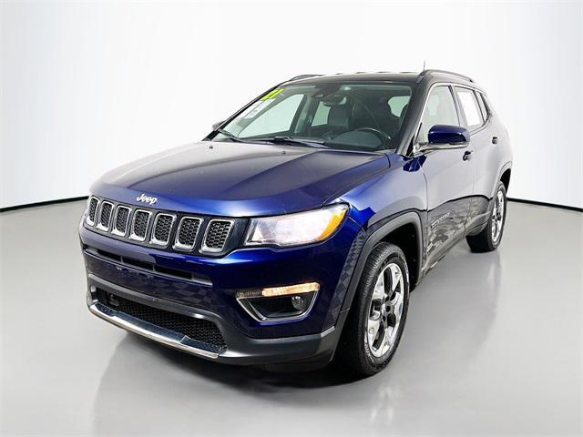 used 2021 Jeep Compass car, priced at $19,831