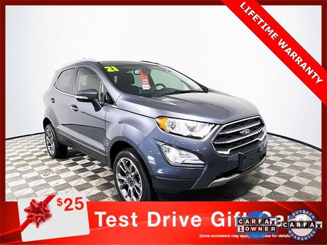 used 2021 Ford EcoSport car, priced at $17,027