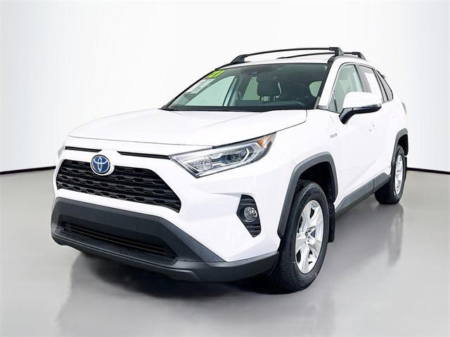 used 2021 Toyota RAV4 Hybrid car, priced at $30,496
