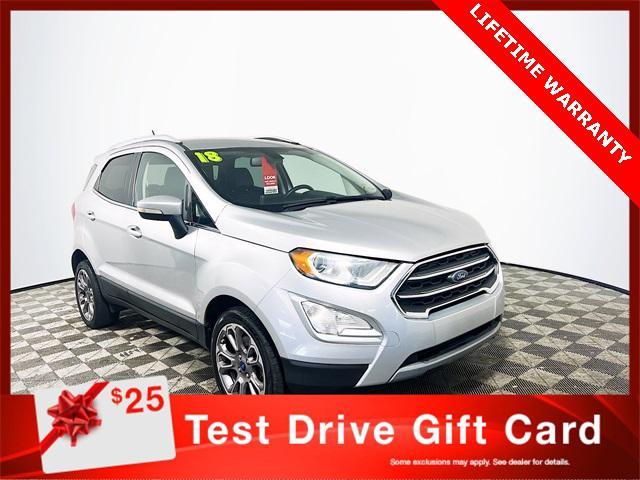 used 2018 Ford EcoSport car, priced at $12,713