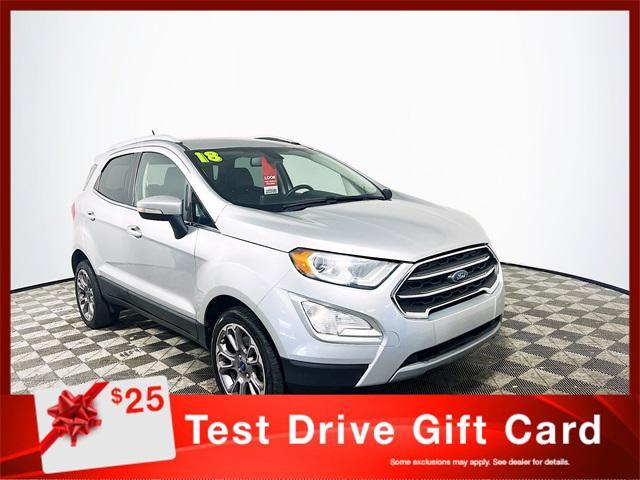 used 2018 Ford EcoSport car, priced at $15,467