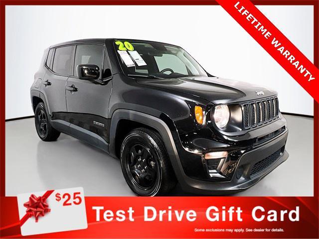 used 2020 Jeep Renegade car, priced at $14,102