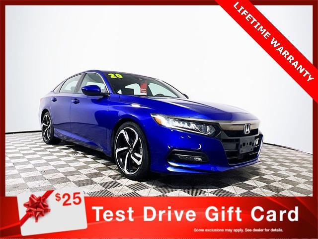 used 2020 Honda Accord car, priced at $21,096