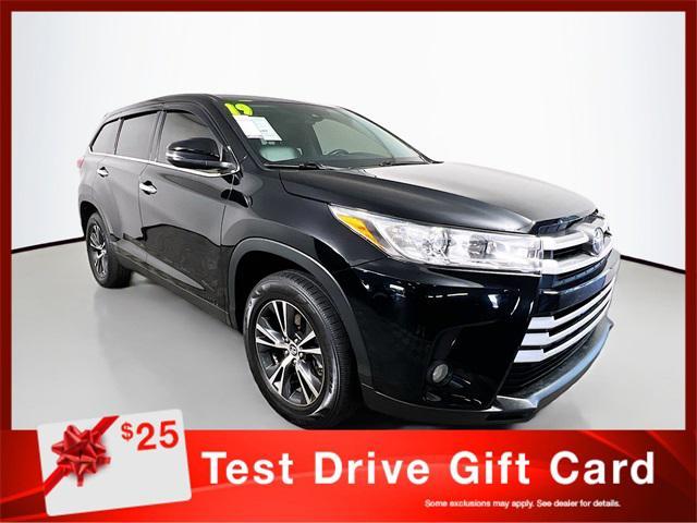 used 2019 Toyota Highlander car, priced at $23,676