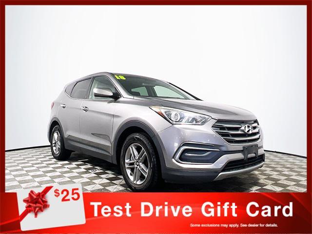 used 2018 Hyundai Santa Fe Sport car, priced at $12,487