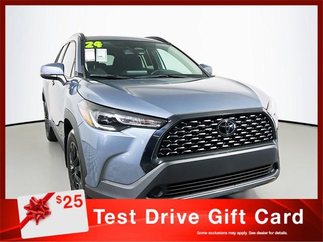 used 2024 Toyota Corolla Cross car, priced at $22,956