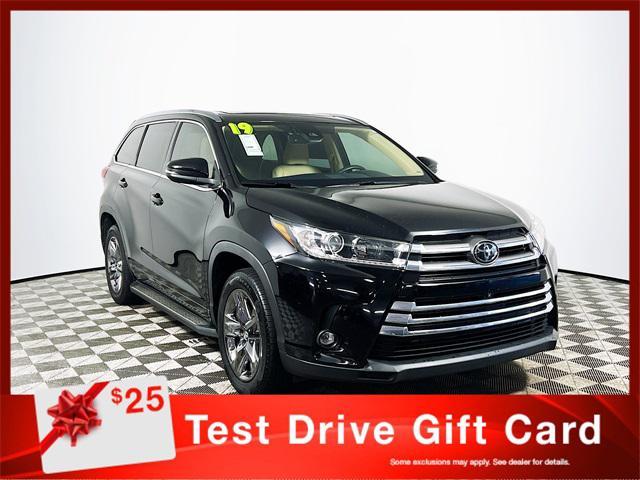 used 2019 Toyota Highlander car, priced at $29,655