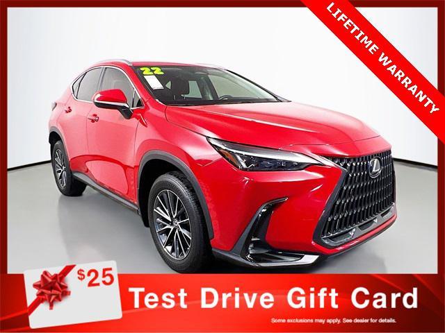 used 2022 Lexus NX 250 car, priced at $29,870