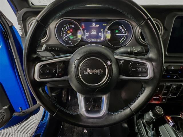 used 2021 Jeep Wrangler Unlimited 4xe car, priced at $33,755