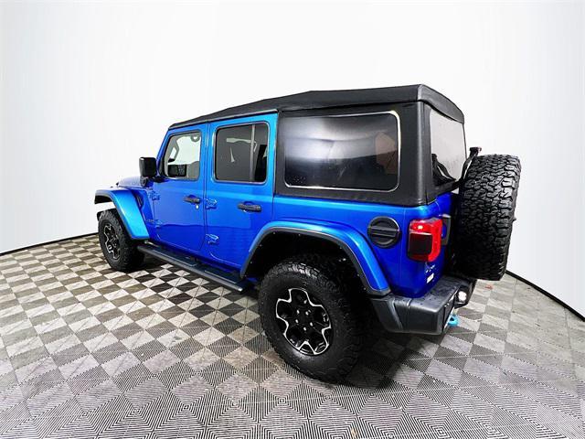 used 2021 Jeep Wrangler Unlimited 4xe car, priced at $33,755