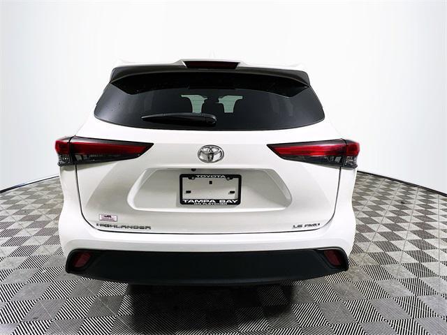 used 2021 Toyota Highlander car, priced at $31,823