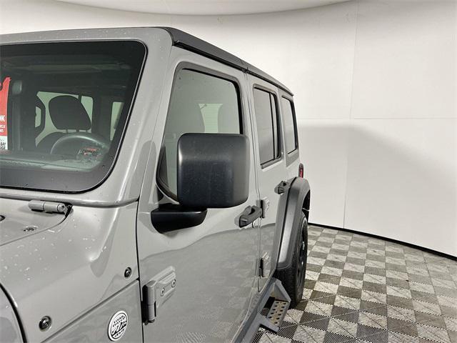 used 2021 Jeep Wrangler Unlimited car, priced at $29,172