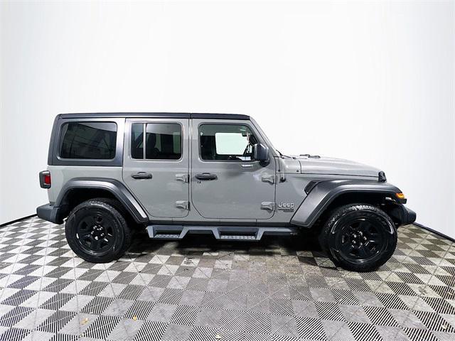 used 2021 Jeep Wrangler Unlimited car, priced at $29,172