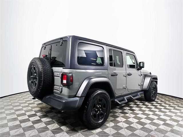 used 2021 Jeep Wrangler Unlimited car, priced at $29,172