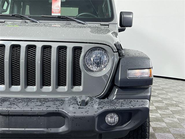 used 2021 Jeep Wrangler Unlimited car, priced at $29,172