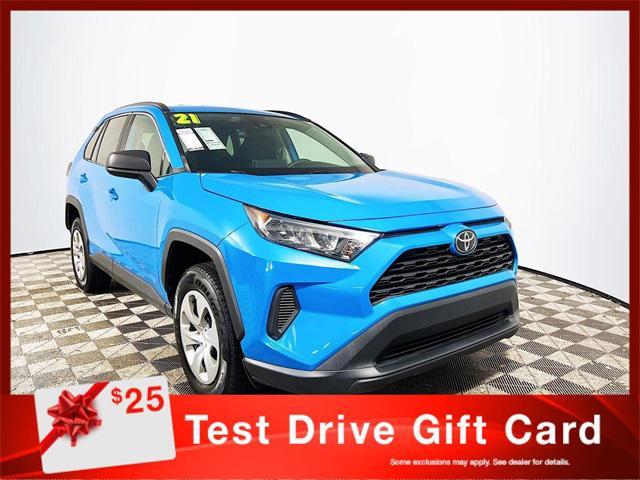 used 2021 Toyota RAV4 car, priced at $21,297