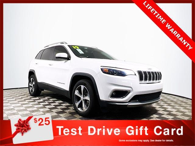 used 2019 Jeep Cherokee car, priced at $15,961