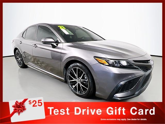 used 2021 Toyota Camry car, priced at $15,043
