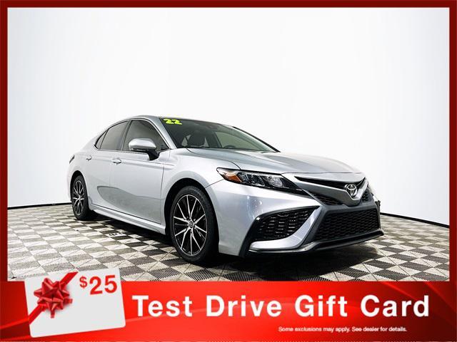 used 2022 Toyota Camry car, priced at $22,102