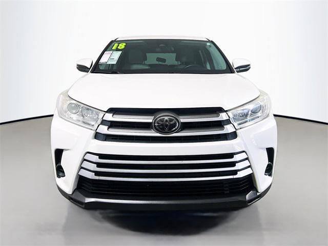 used 2018 Toyota Highlander car, priced at $21,416