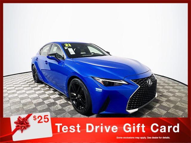 used 2021 Lexus IS 300 car, priced at $27,218
