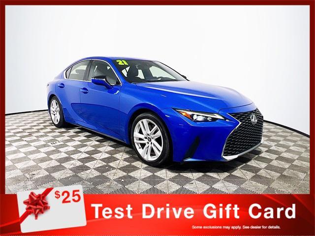 used 2021 Lexus IS 300 car, priced at $27,927