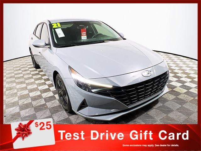 used 2021 Hyundai Elantra car, priced at $16,310