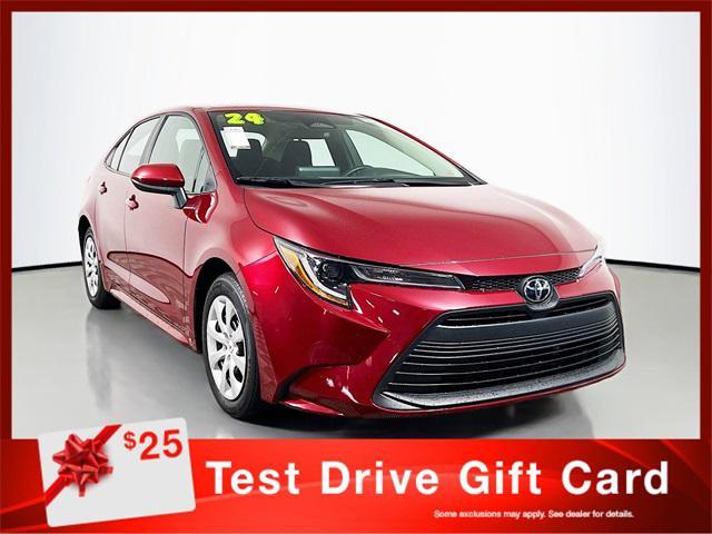 used 2024 Toyota Corolla car, priced at $22,116