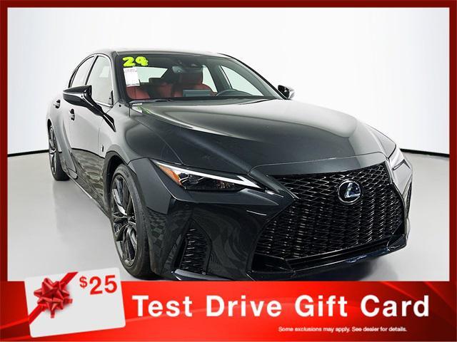 used 2024 Lexus IS 350 car, priced at $45,627