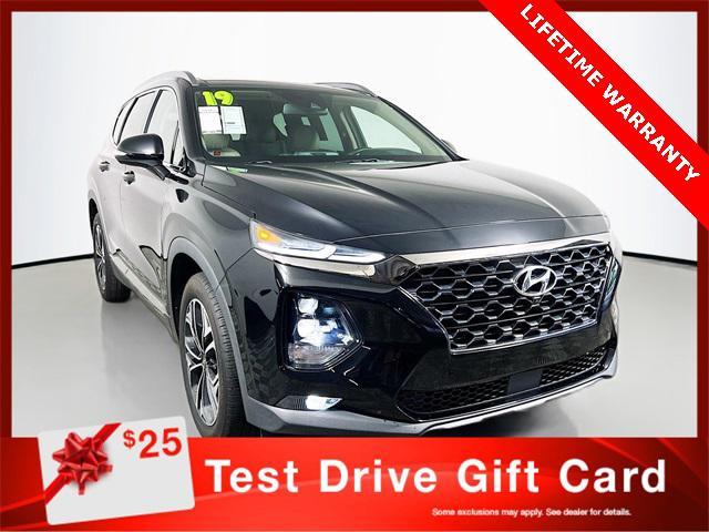 used 2019 Hyundai Santa Fe car, priced at $23,030