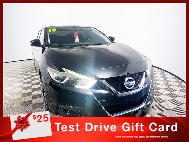 used 2018 Nissan Maxima car, priced at $17,023