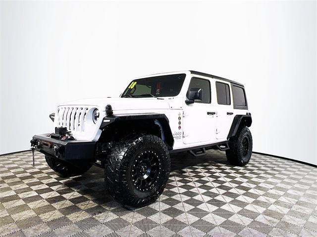 used 2018 Jeep Wrangler Unlimited car, priced at $24,333