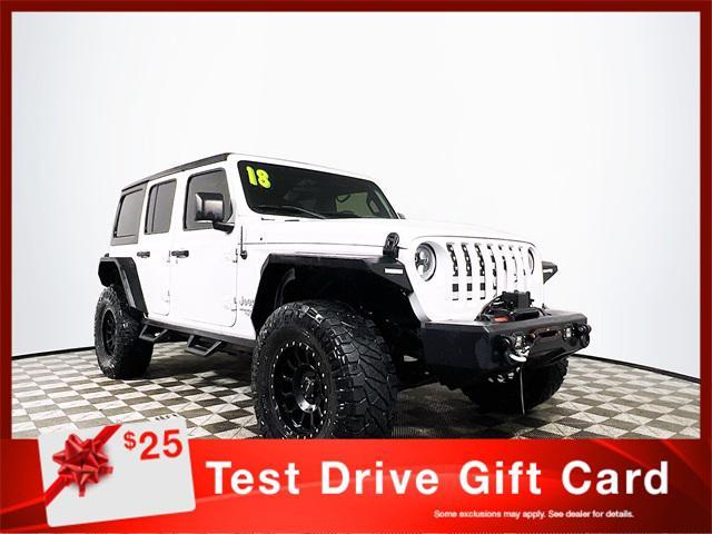 used 2018 Jeep Wrangler Unlimited car, priced at $24,333