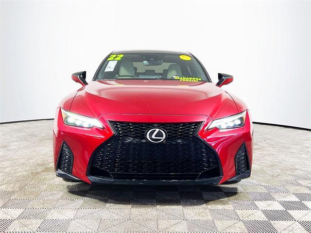 used 2022 Lexus IS 350 car, priced at $45,985