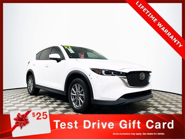 used 2022 Mazda CX-5 car, priced at $18,136