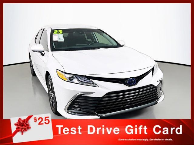 used 2023 Toyota Camry Hybrid car, priced at $29,029