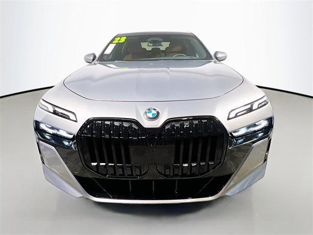 used 2023 BMW 740 car, priced at $66,830