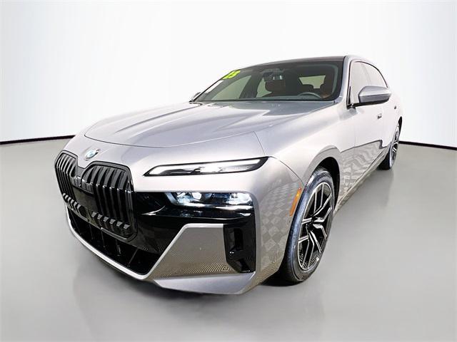 used 2023 BMW 740 car, priced at $66,830