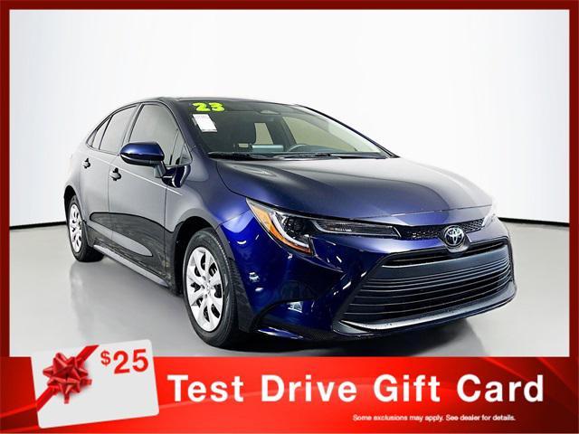 used 2023 Toyota Corolla car, priced at $21,056