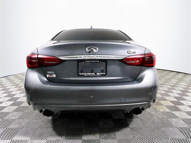 used 2022 INFINITI Q50 car, priced at $27,333