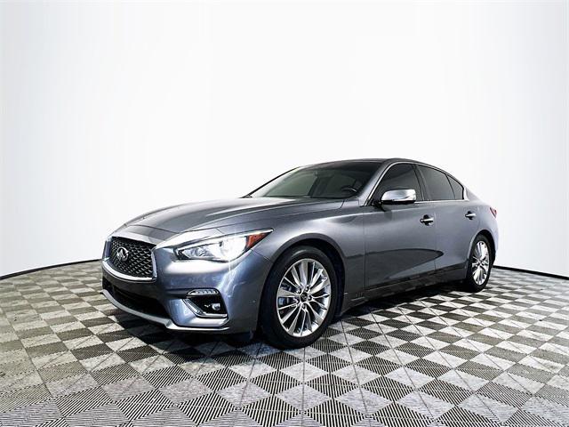 used 2022 INFINITI Q50 car, priced at $27,333