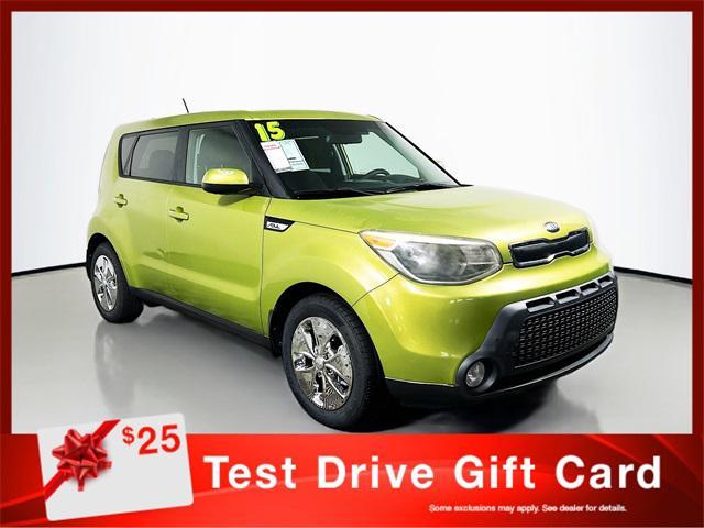 used 2015 Kia Soul car, priced at $5,238